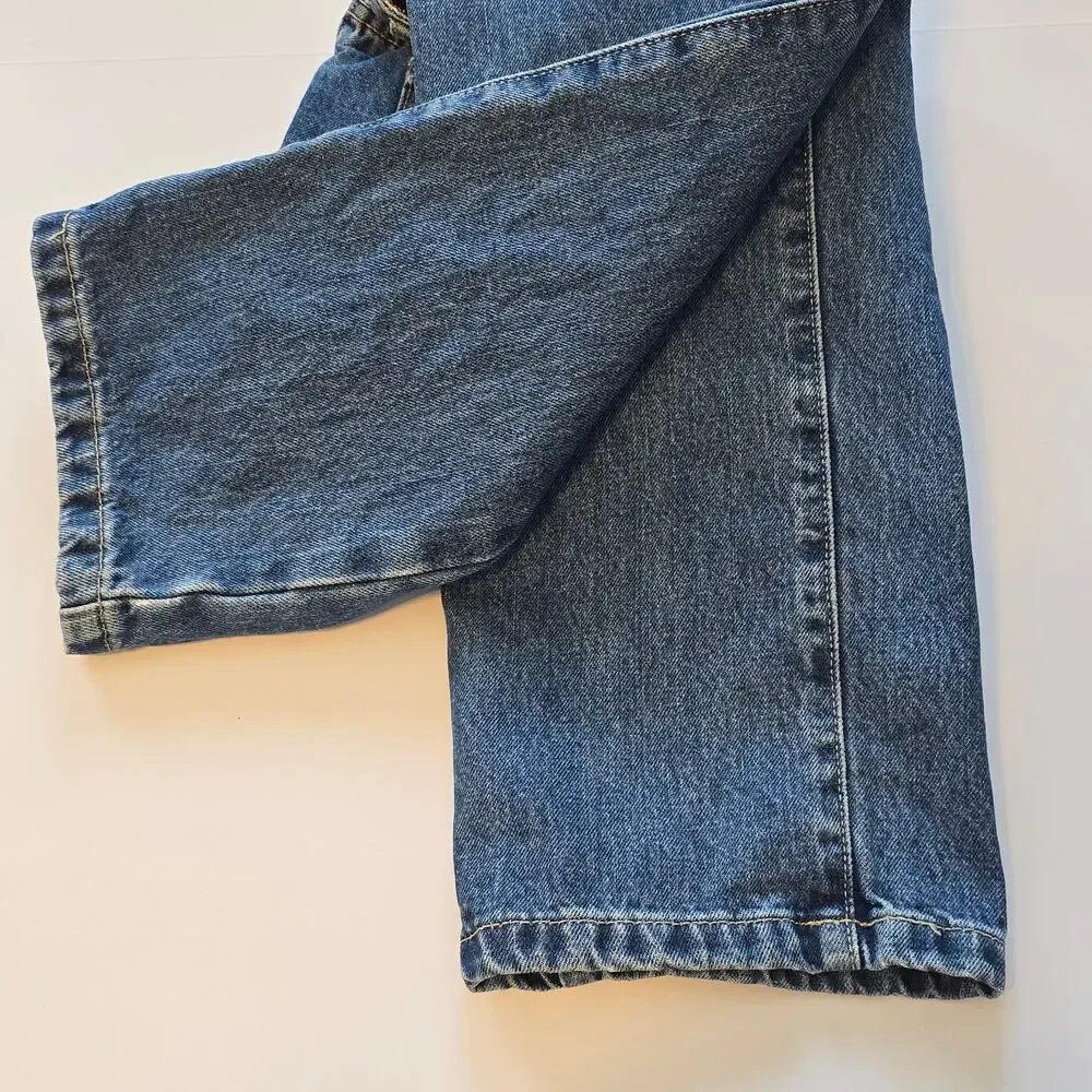 Vintage Tommy Hilfiger Jeans Womens Size 6 Blue Newest Slim Painter Retro Y2K